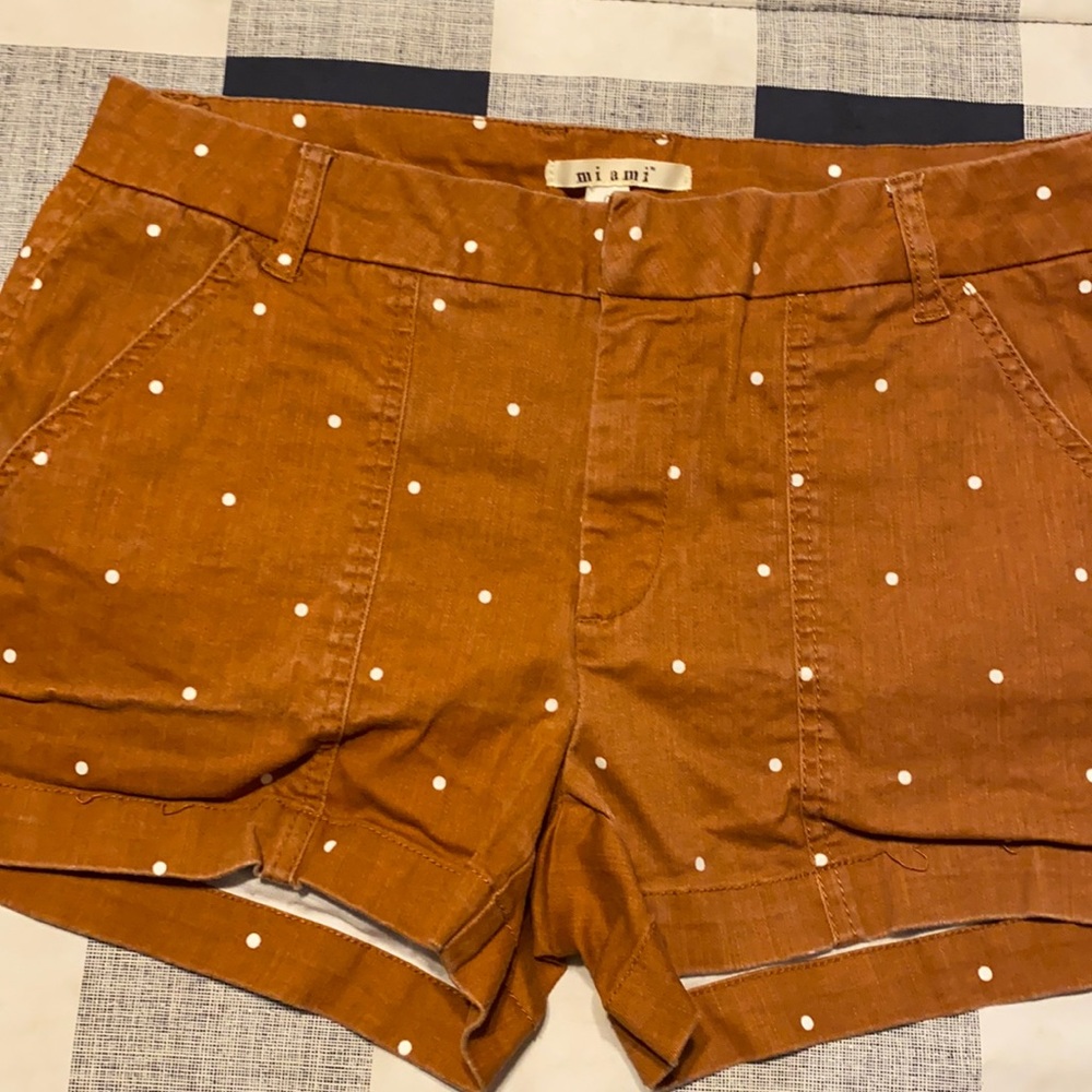 High rise shorts
